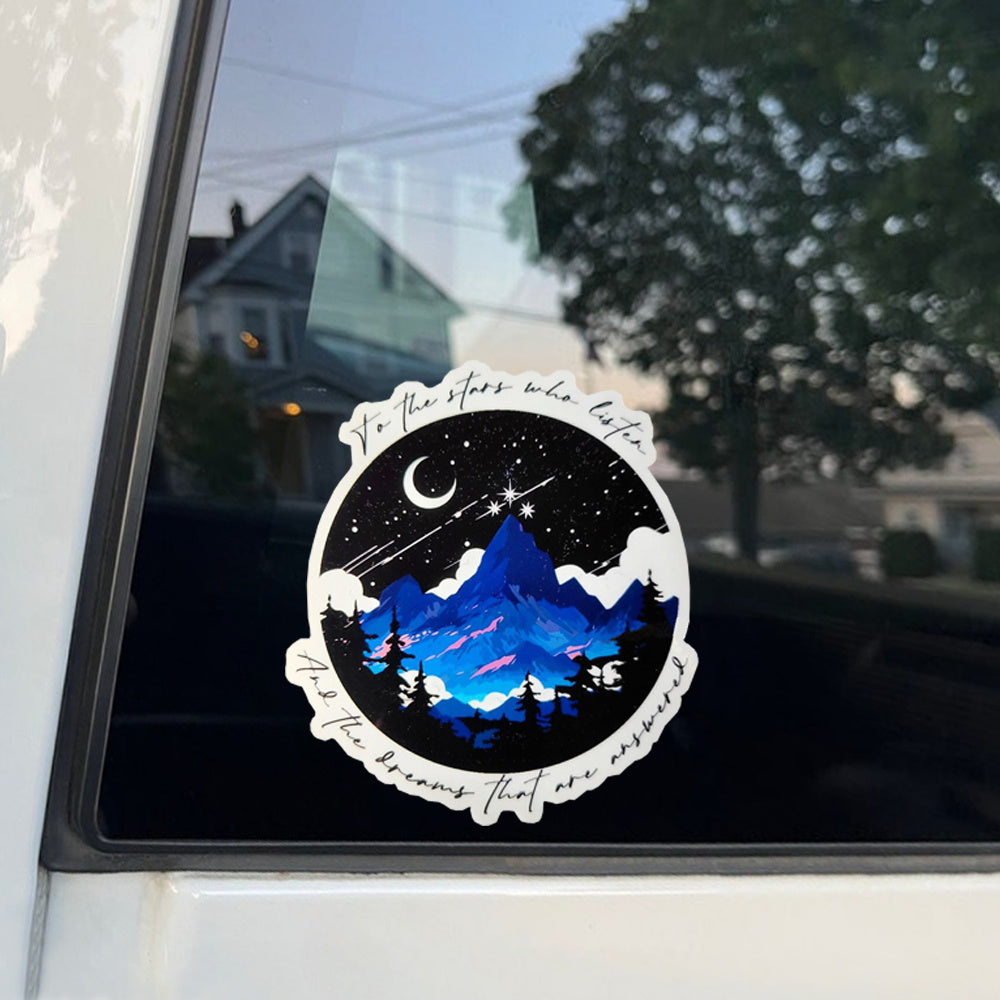 ACOTAR To The Stars Who Listen Sticker (3pcs) | SJM Night Court Sticker
