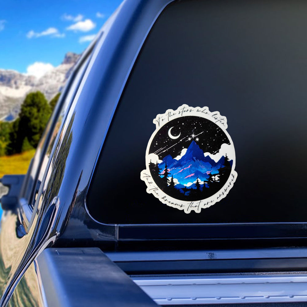 ACOTAR To The Stars Who Listen Sticker (3pcs) | SJM Night Court Sticker