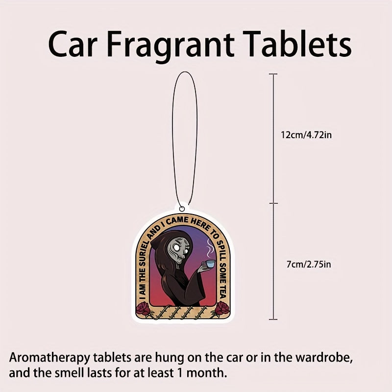 1pc The Suriel Spill the Tea ACOTAR Car Aromatherapy