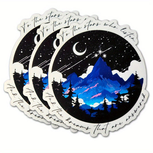 ACOTAR To The Stars Who Listen Sticker (3pcs) | SJM Night Court Sticker