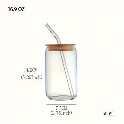 1pc Velaris City of Starlight 10 Oz Glass Cup - Reusable High-Quality Drinking Jar with Printed Design - Hand Wash Only