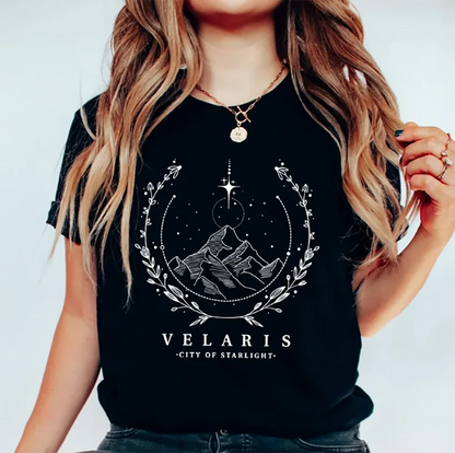 ACOTAR Velaris City of Starlight Merch Unisex Short Sleeve Tee S-XXXL