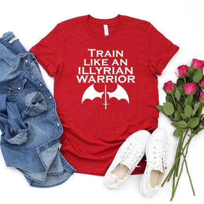 Train Like An Illyrian Warrior T-Shirt Small-XXXL