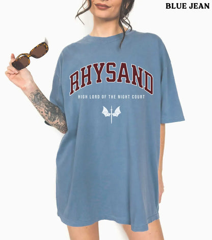 Rhysand Shirt High Lord of The Night Court T Shirt Small-XXXL