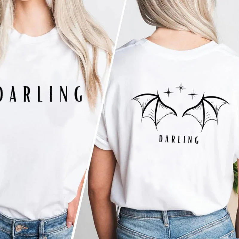 Rhysand Darling T-shirt High Lord Favorite Bat Boys T-shirt Small-XXXL