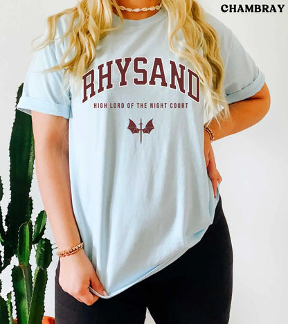 Rhysand Shirt High Lord of The Night Court T Shirt Small-XXXL