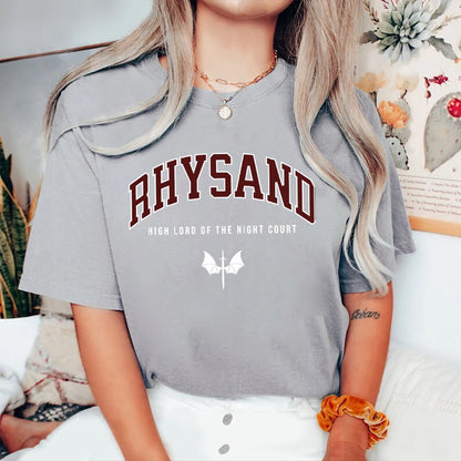 Rhysand Shirt High Lord of The Night Court T Shirt Small-XXXL
