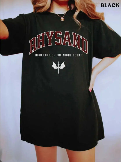 Rhysand Shirt High Lord of The Night Court T Shirt Small-XXXL