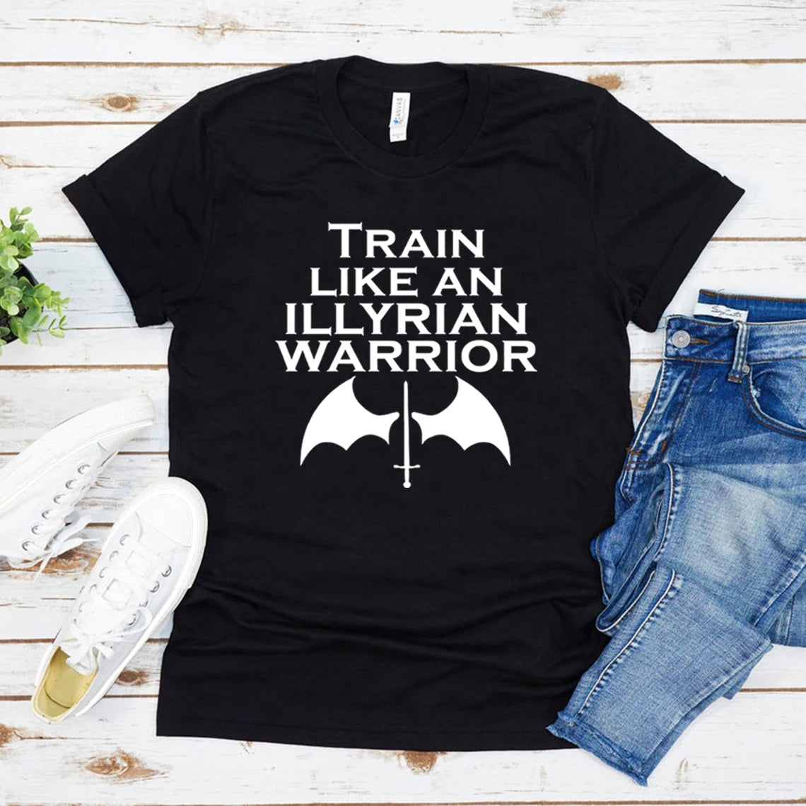 Train Like An Illyrian Warrior T-Shirt Small-XXXL