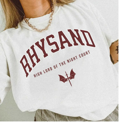 Rhysand Shirt High Lord of The Night Court T Shirt Small-XXXL