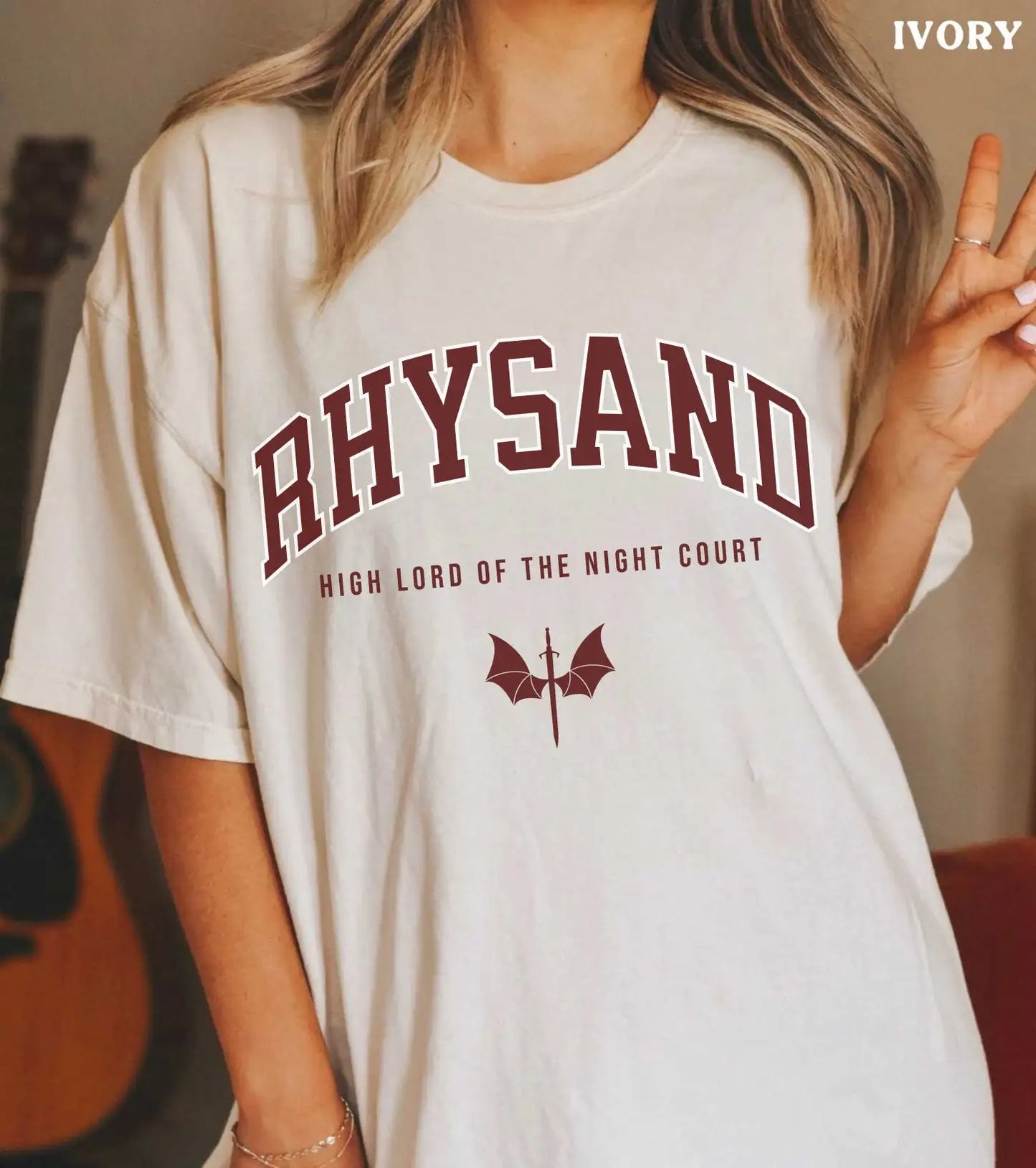 Rhysand Shirt High Lord of The Night Court T Shirt Small-XXXL
