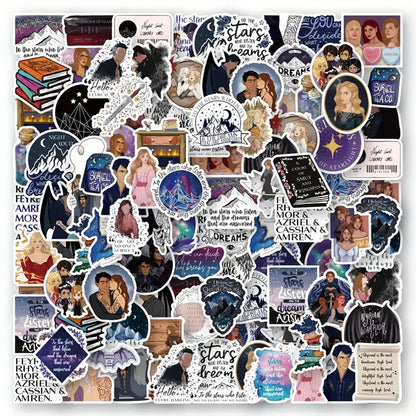 10/60Pcs ACOTAR Stickers WATERPROOF