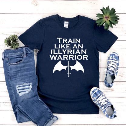 Train Like An Illyrian Warrior T-Shirt Small-XXXL