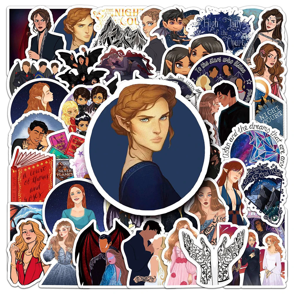 10/30/50pcs ACOTAR Stickers WATERPROOF