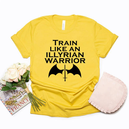 Train Like An Illyrian Warrior T-Shirt Small-XXXL