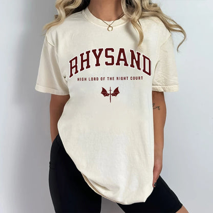 Rhysand Shirt High Lord of The Night Court T Shirt Small-XXXL