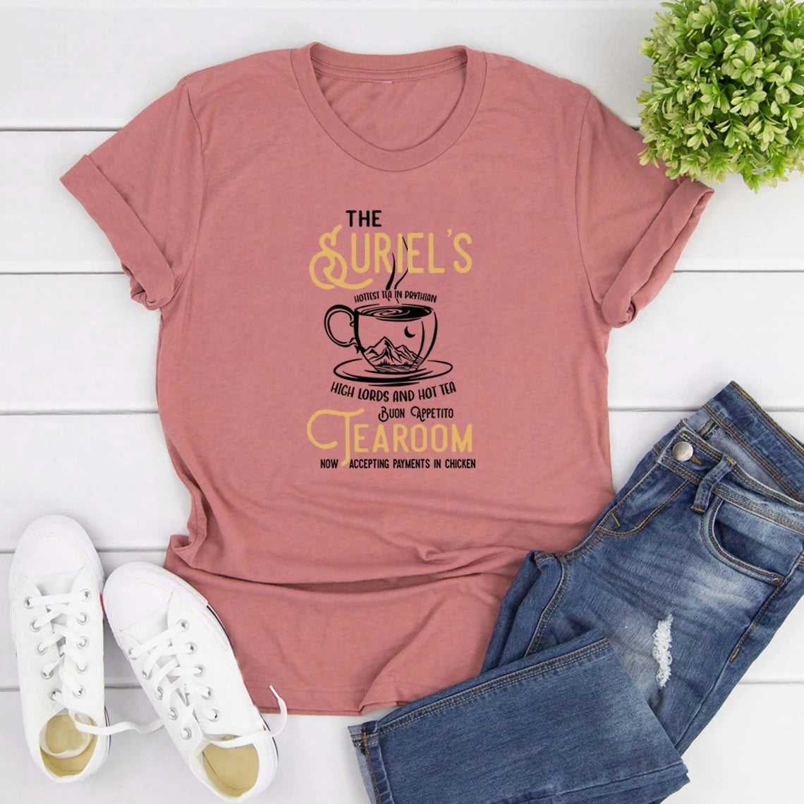 The Suriel's Tearoom Shirt Small-XXXL