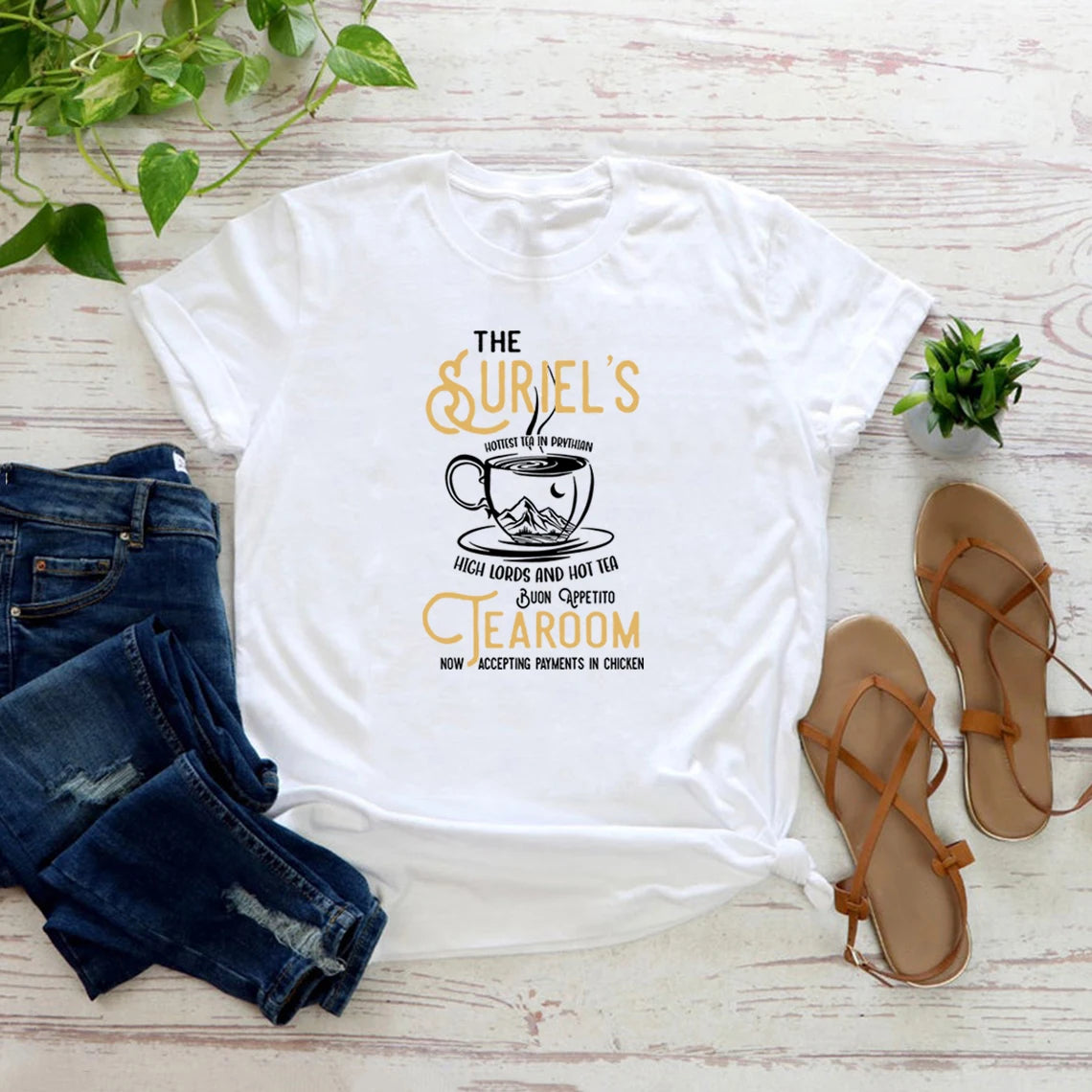 The Suriel's Tearoom Shirt Small-XXXL