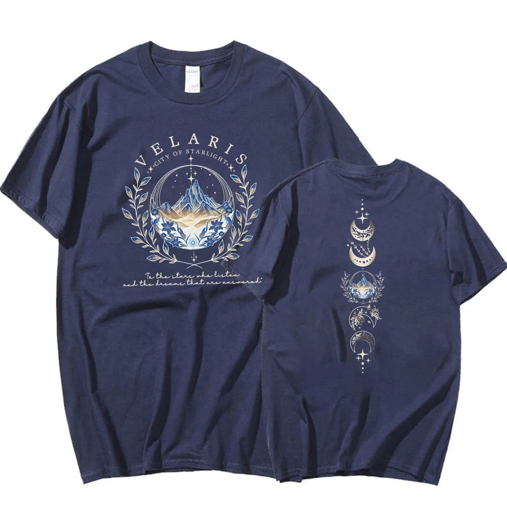 Velaris ACOTAR Front and Back Tee Small-XXXL