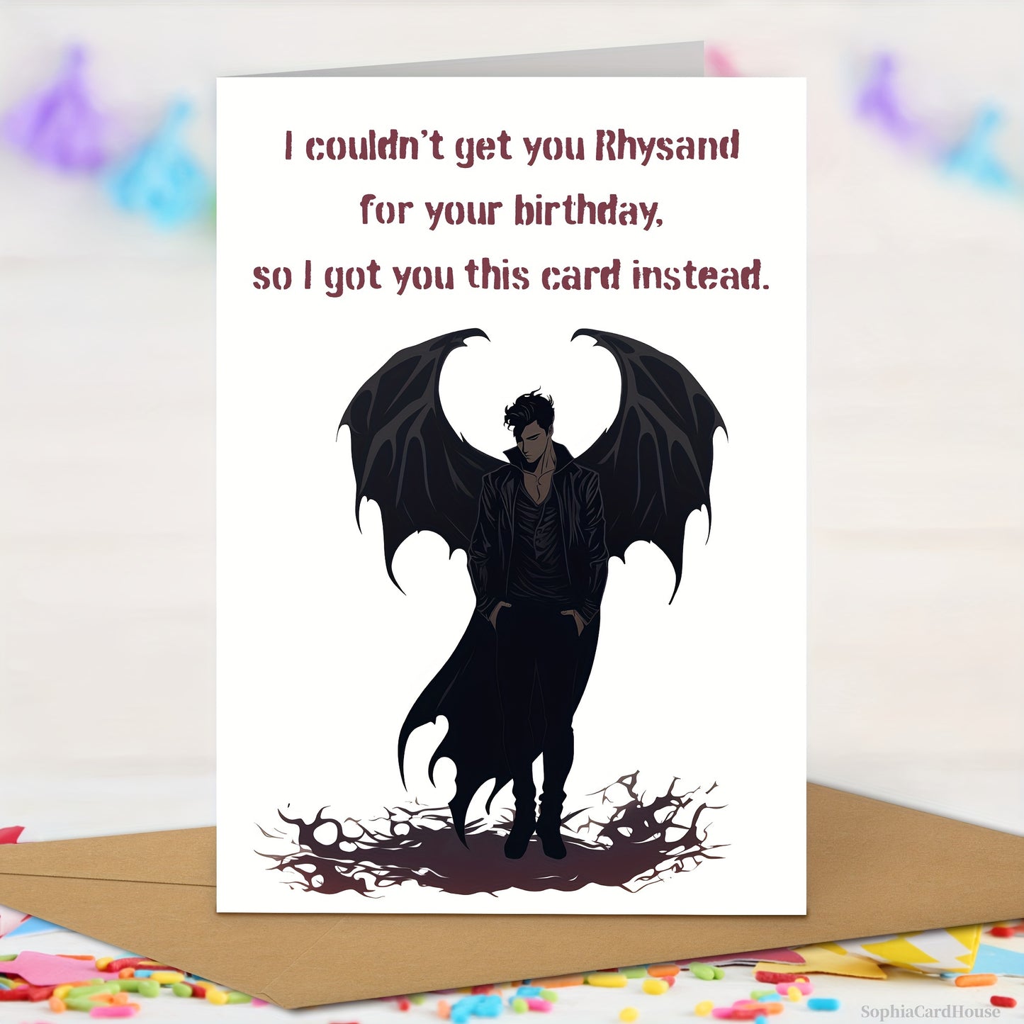 1pc ACOTAR - Themed Birthday Card