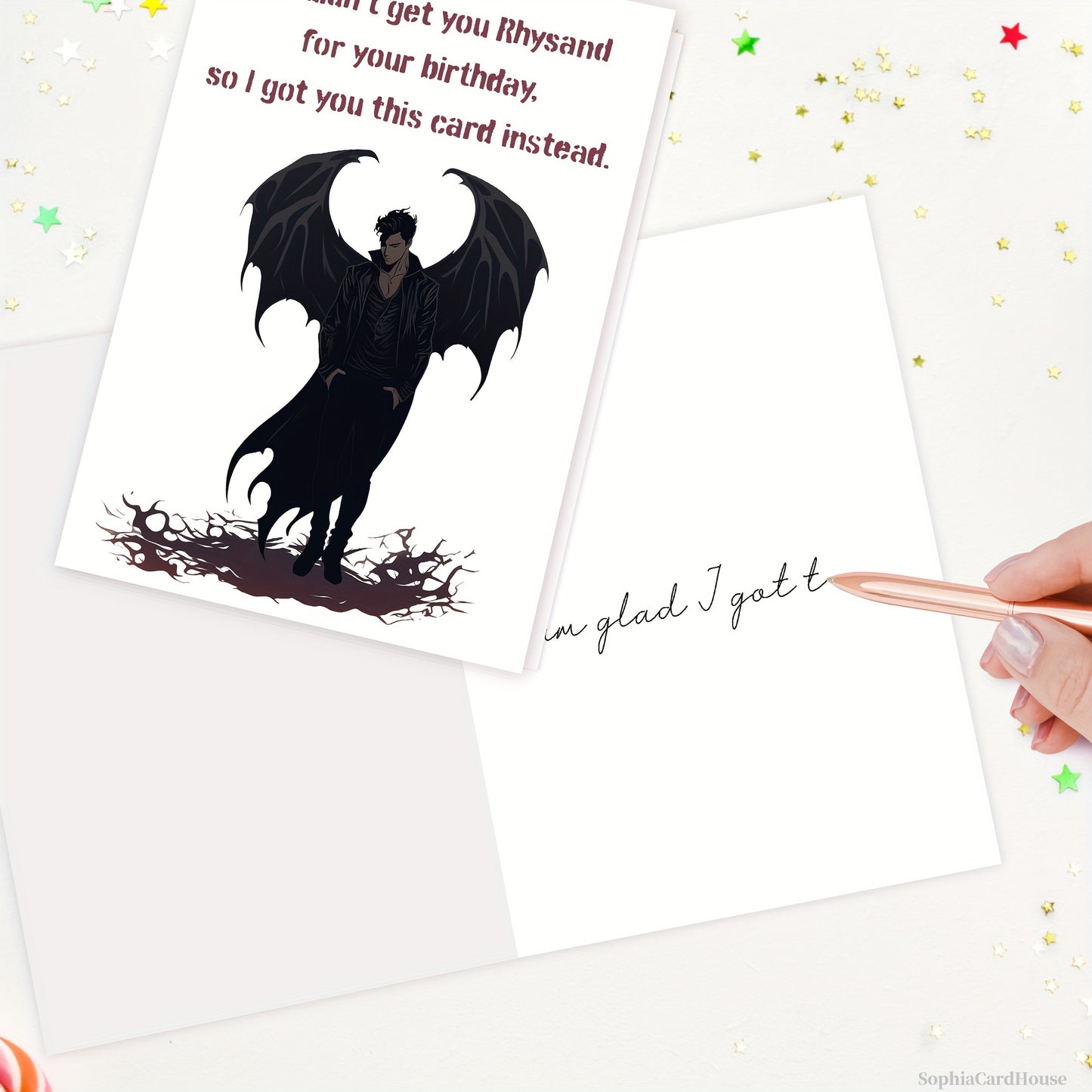 1pc ACOTAR - Themed Birthday Card