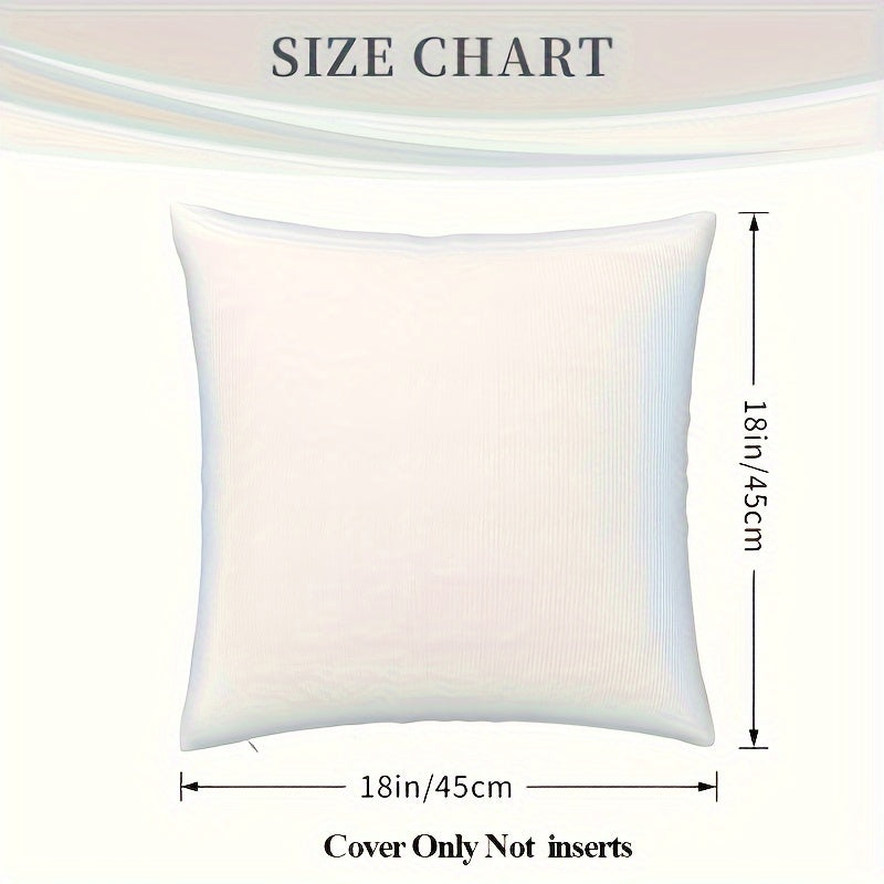1pc "Just One More Chapter" Throw Pillowcase